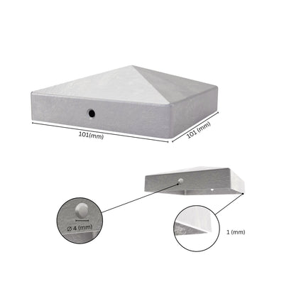 Fence Post Cap Pyramid