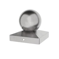 Square post cap ball