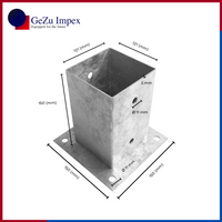 121 x 150 mm / Hot Dip Galvanized