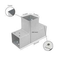 Connettore a T per pali