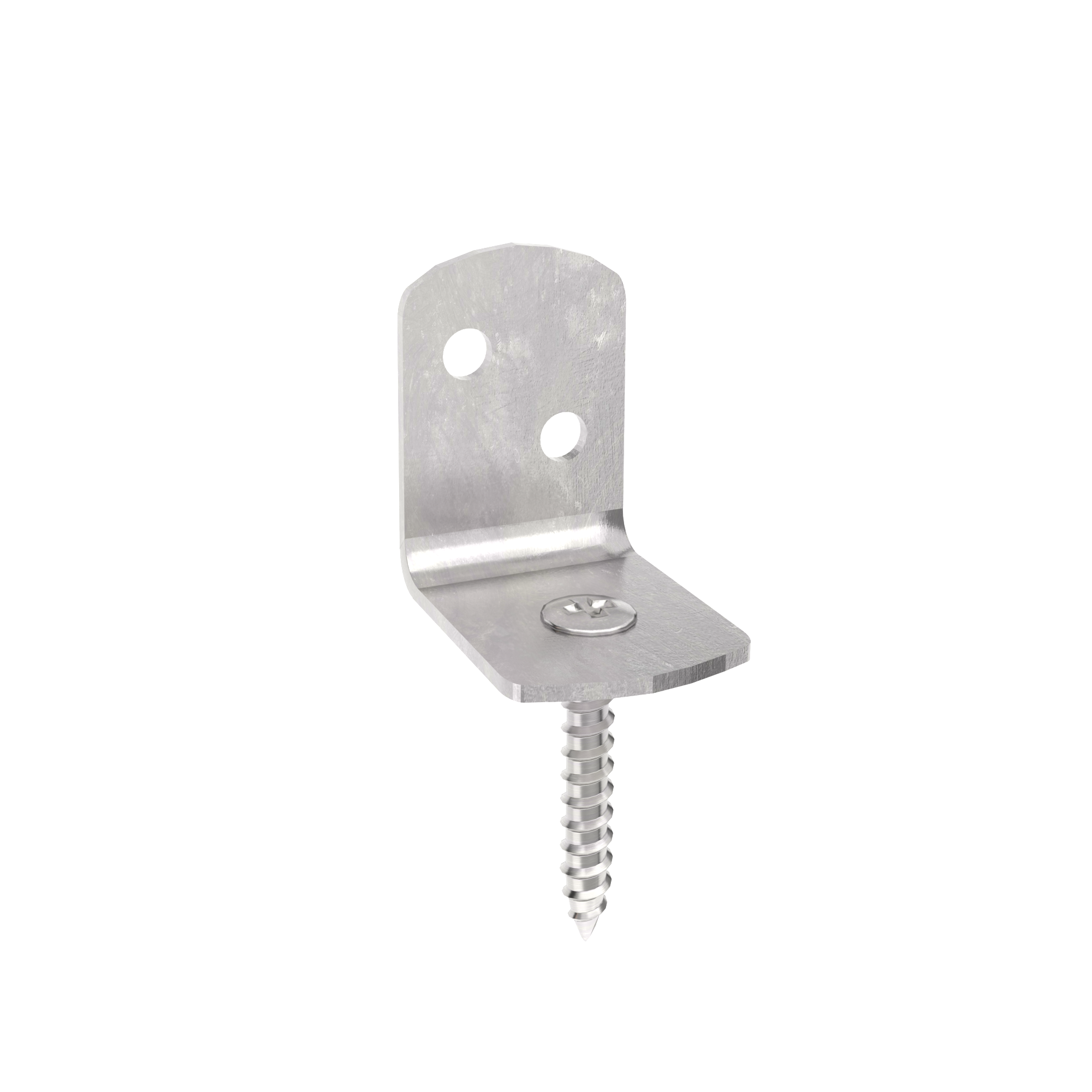 Braid fence holder L shaped