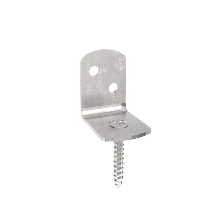 Braid fence holder L shaped