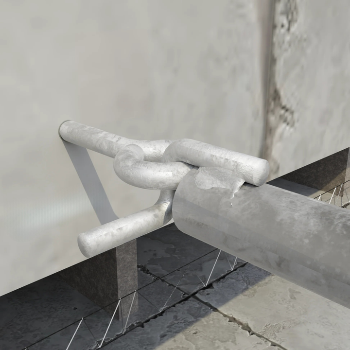 Scaffold Wall Tie Anchor Tube with Hook