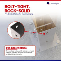 Swift Clamp Bolt Down Post Support