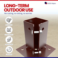 Swift Clamp Bolt Down Post Support