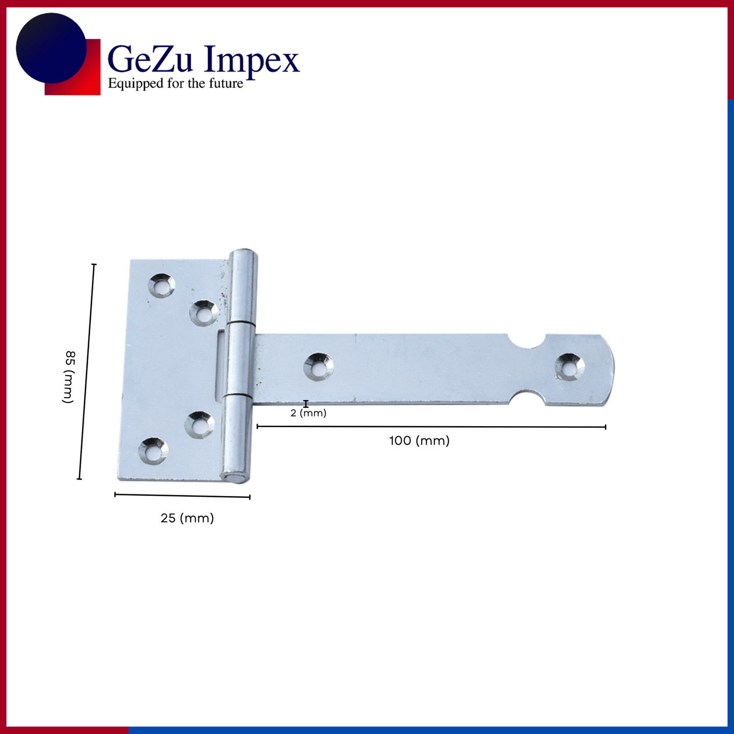 100 mm / Electroplated