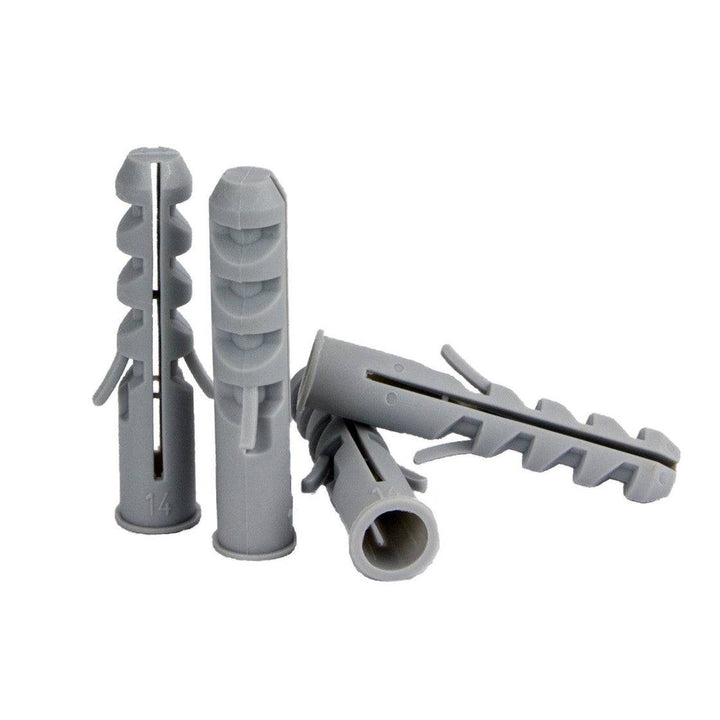 Nylon wall plug anchors