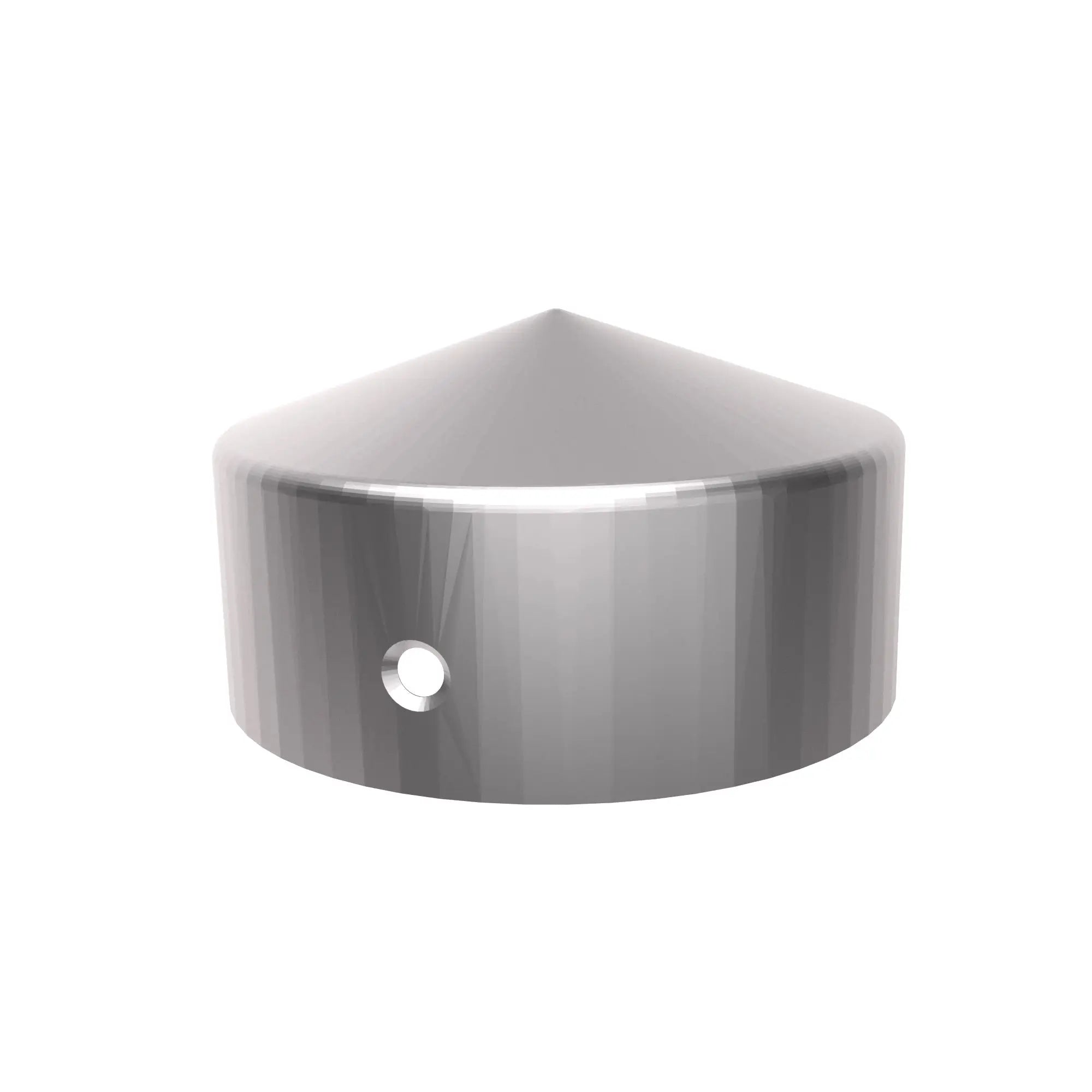 Round fence post cap