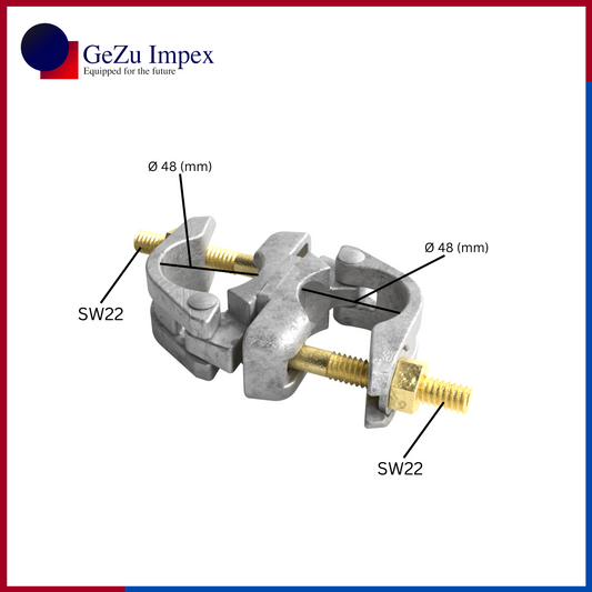 Scaffolding parallel coupler clamp