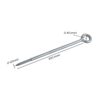 Tornillos de ojo para andamios