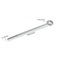 Tornillos de ojo para andamios