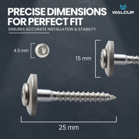 Tornillos Spengler ø4.5x45mm Inoxidable 100 Piezas 