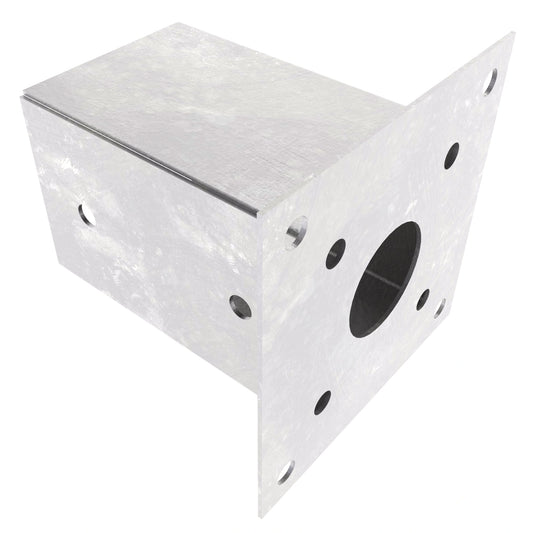 Square bolt down post support base