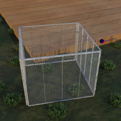 Square mesh composter