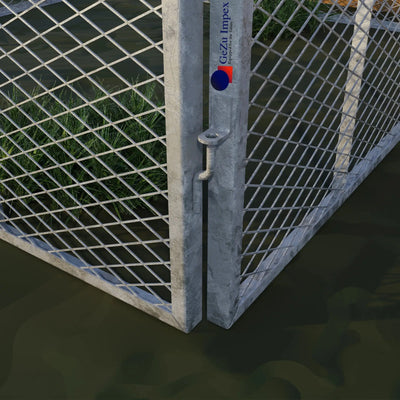 Square mesh composter