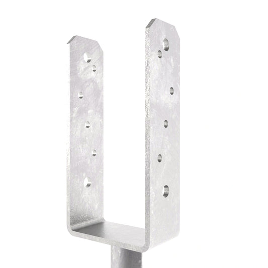 U shaped post support with T pin