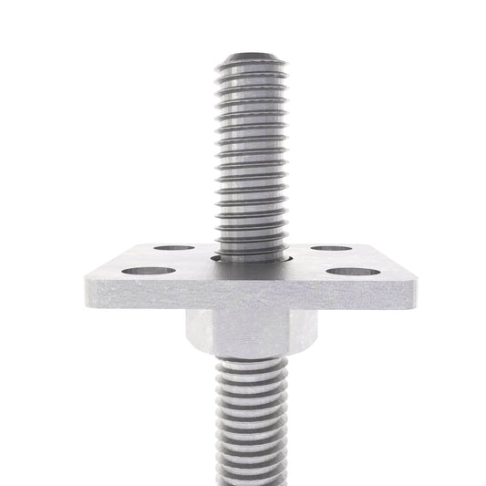 Bolt down height adjustable post support