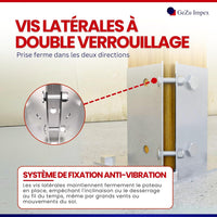 Ajustable Soporte de Poste Atornillable